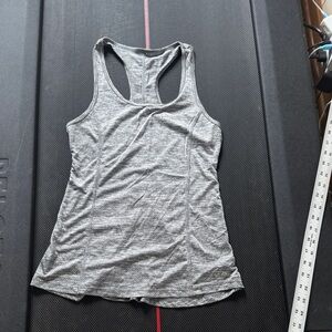 Champion Heather Gray Racerback Tank Top - Gray